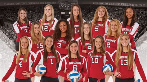 wisconsin volleyball team pics reddit